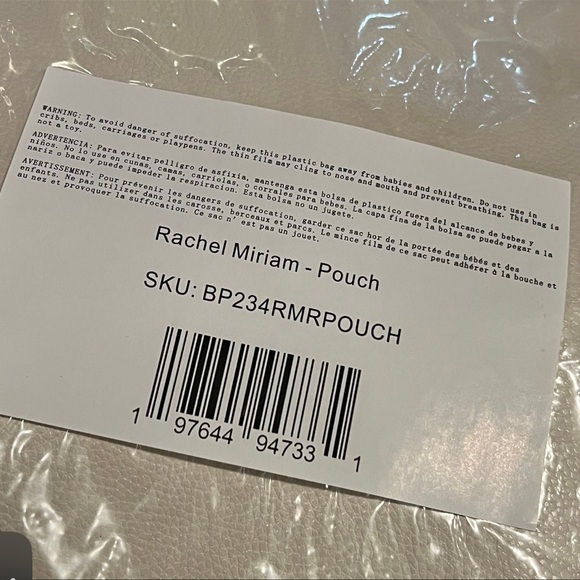 RACHEL MIRIAM Eve Clutch Ivory New! - Picture 5 of 6